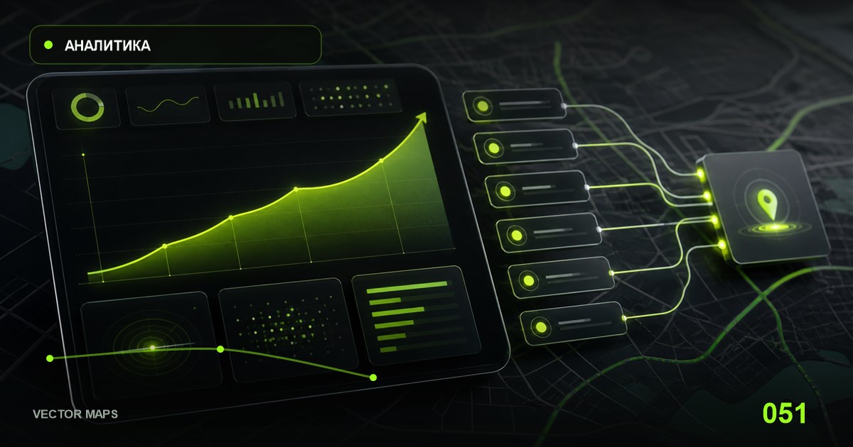 Иллюстрация к статье «Система KPI для продвижения в Яндекс Картах»